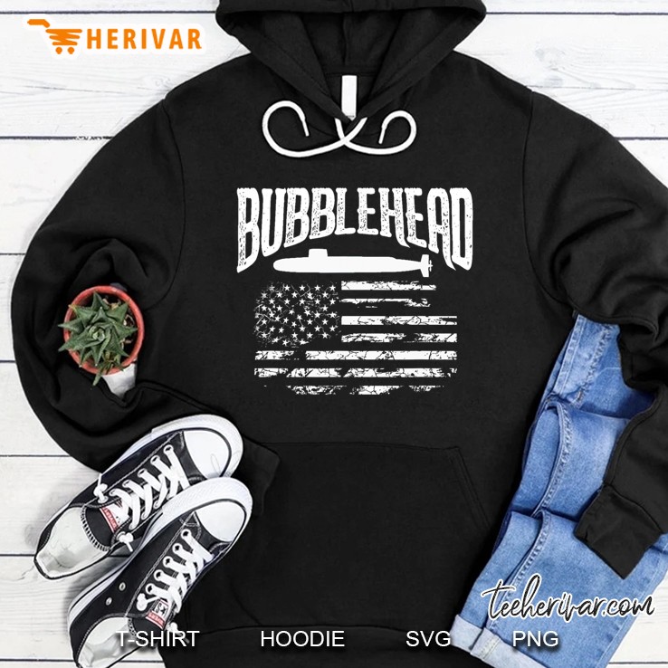Bubblehead Submarine Veteran - Gift For Submariner Hoodie