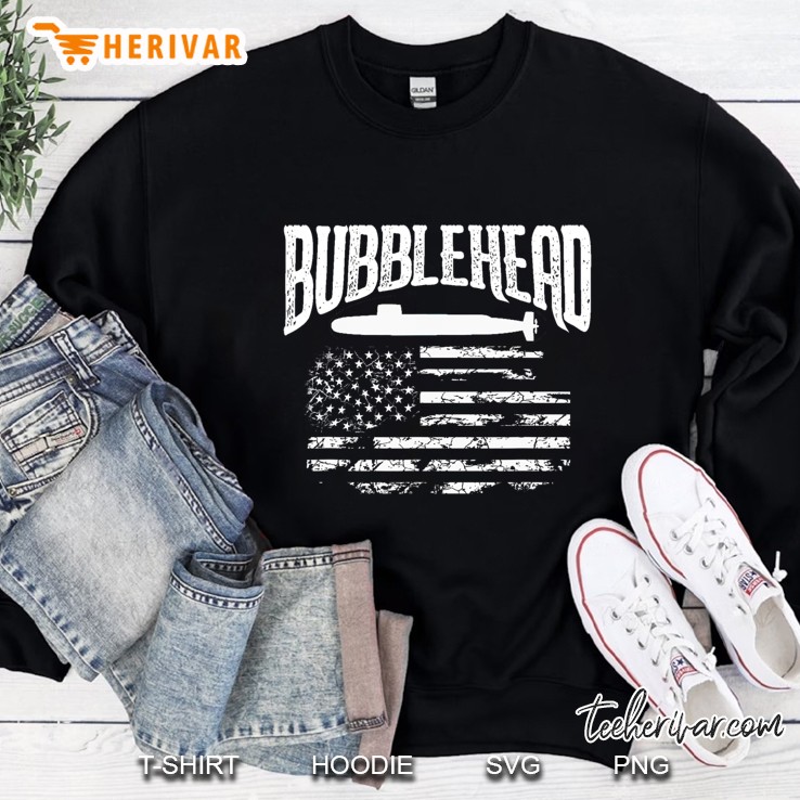 Bubblehead Submarine Veteran - Gift For Submariner Sweatshirt