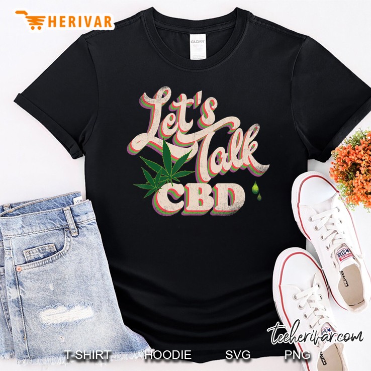 Cbd Oil Retro Gift For Cannabinoid Sellers-Users-Proponents Shirt