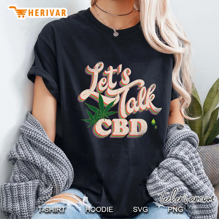 Cbd Oil Retro Gift For Cannabinoid Sellers-Users-Proponents Hoodie