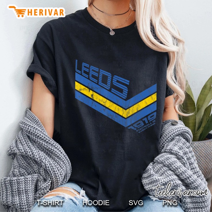 Football Is Everything - Leeds 80S Retro Ladies Tee