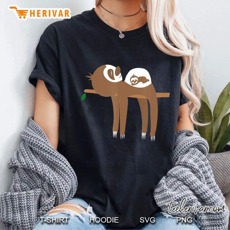 Funny Sloth Pregnancy Announcement Hoodie