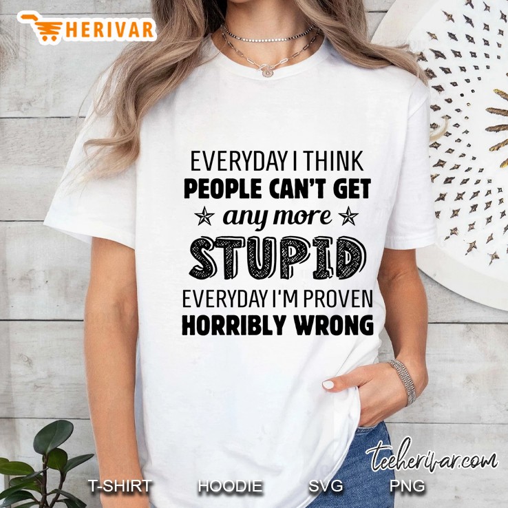 Everyday I Think People Can