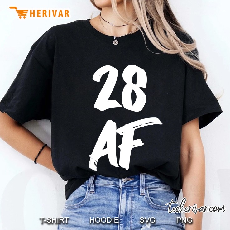 28 Af - 28Th Birthday 28 Years Old Ladies Tee
