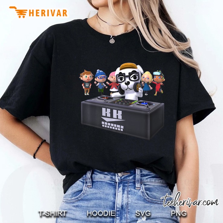 Animal Crossing K.K. Slider Dj Group Shot Hoodie