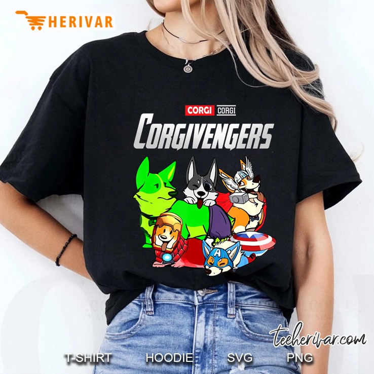 Corgivengers Corgi Funny Corgi Lovers Gift Ladies Tee