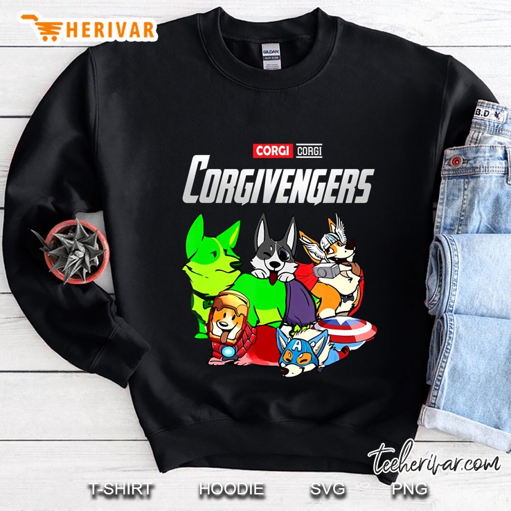 Corgivengers Corgi Funny Corgi Lovers Gift Sweatshirt