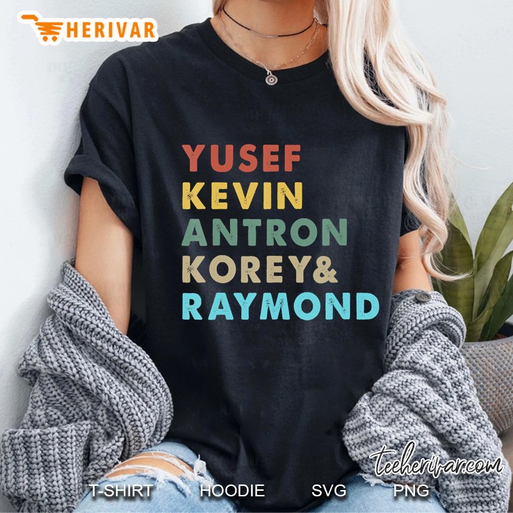 Exonerated 5 Name Mens Tee Shirt Ladies Tee