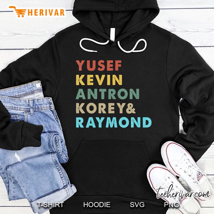 Exonerated 5 Name Mens Tee Shirt Hoodie