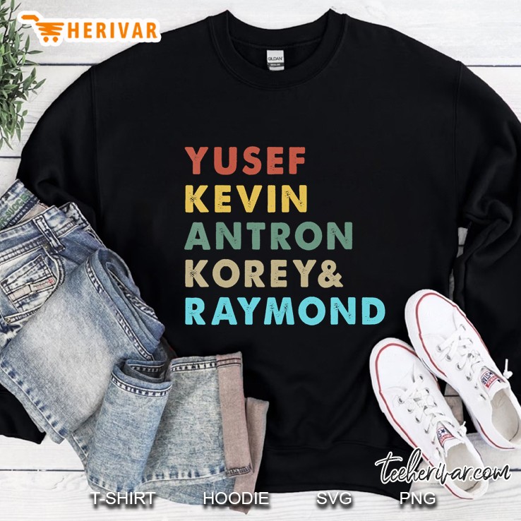Exonerated 5 Name Mens Tee Shirt Sweatshirt