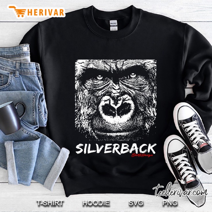 Silverback Gorilla Design Sweatshirt