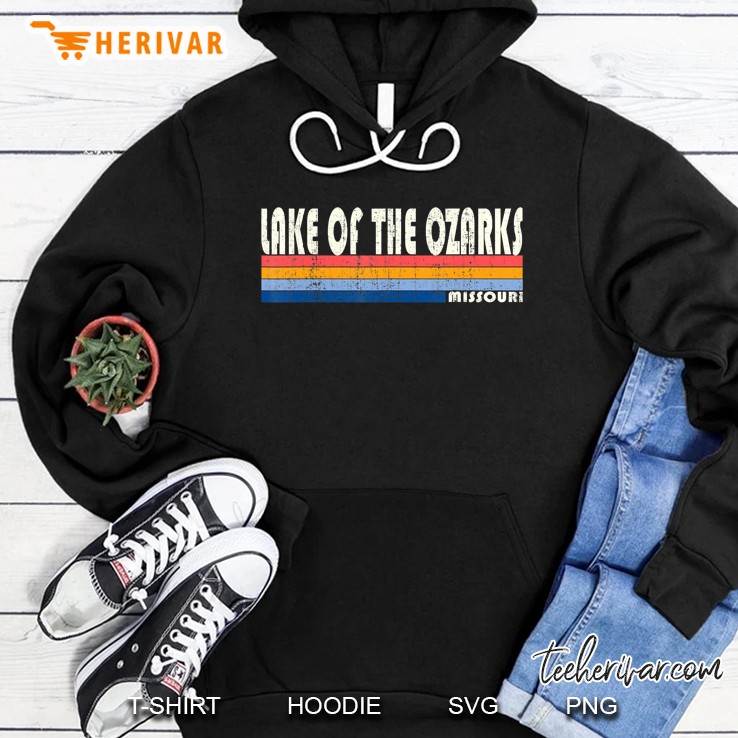 Vintage 70S 80S Style Lake Of The Ozarks Mo Hoodie