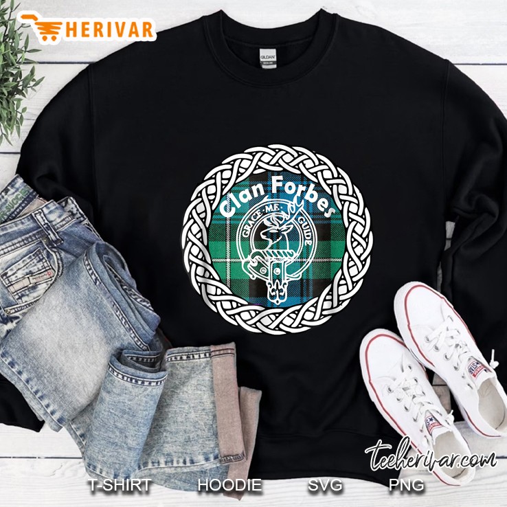 Forbes Surname Scottish Clan Tartan Crest Badge Sweatshirt
