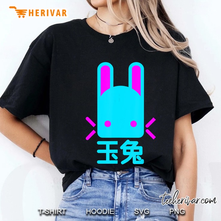 Jade Rabbit Tee Japanese Shirts Ladies Tee
