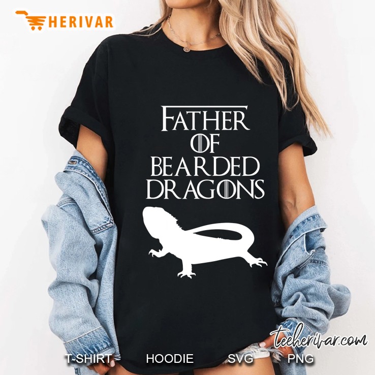 Father Of Bearded Dragons Ladies Tee