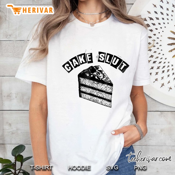 Cake Slut Chef Foodie Bakery Pie Diner Ladies Tee