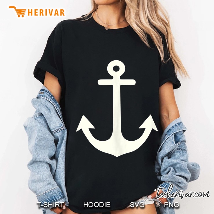 Anchor Nautical Print For Maritime Adventure Lovers Hoodie