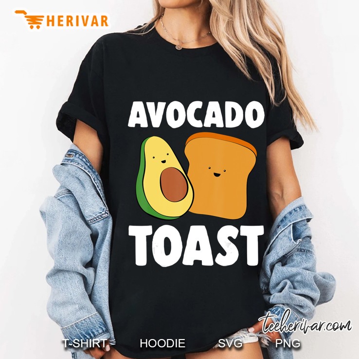 Cute Avocado Lover Gift Avocado Toast Novelty Ladies Tee