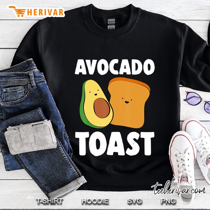 Cute Avocado Lover Gift Avocado Toast Novelty Sweatshirt