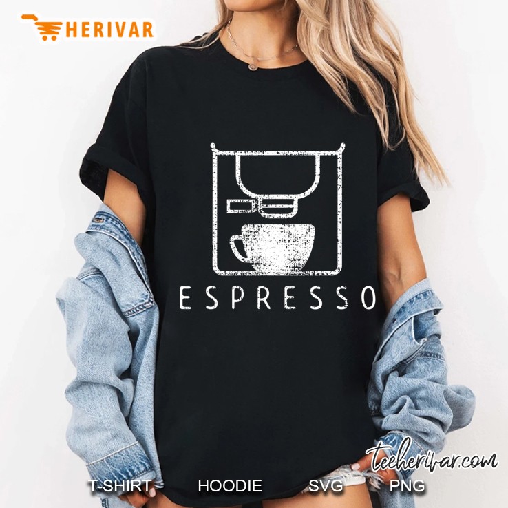 Espresso Barista Tshirt Coffee Shop Tee Gift Ladies Tee