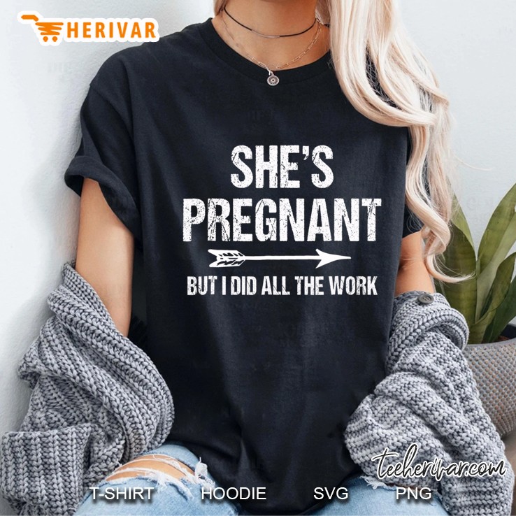 Pregnancy Announcemen For Dad Baby Reveal Tee Ladies Tee
