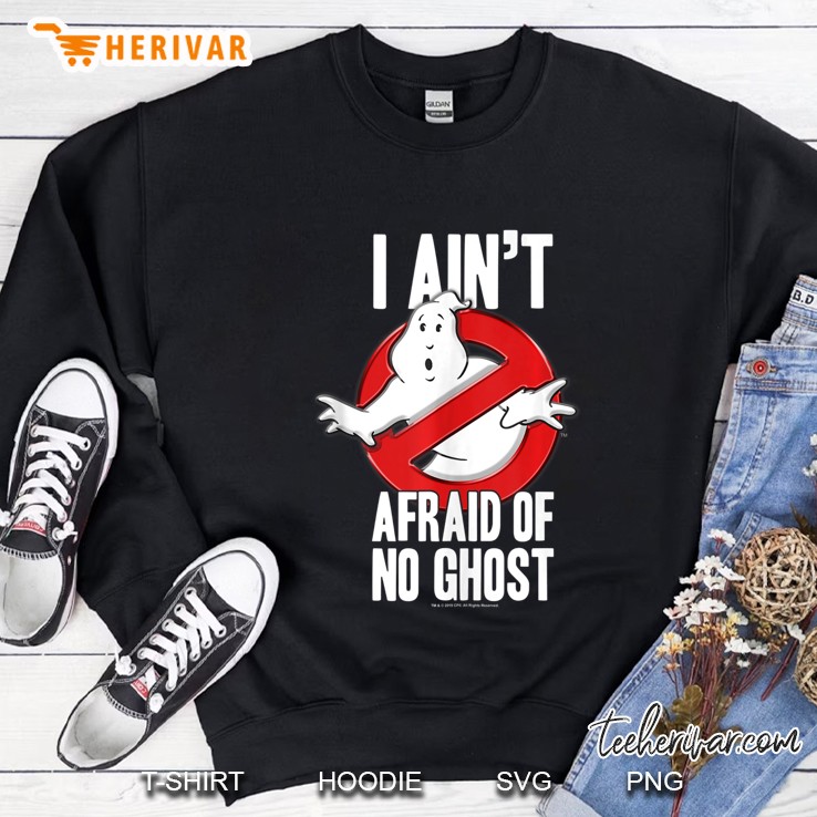 Ghostbusters I Ain't Afraid Of No Ghost Bold Text Mugs