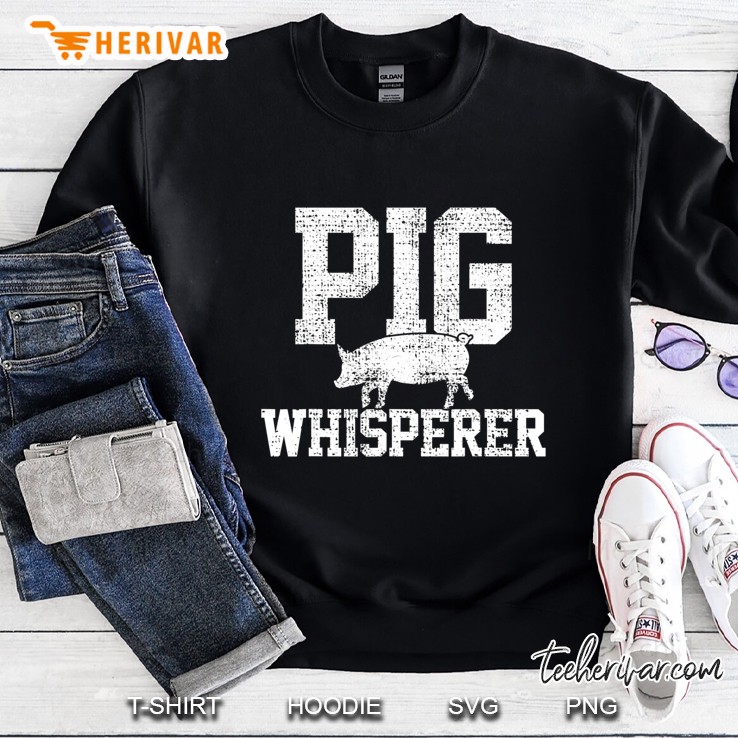 Pigs Whisperer Farmer Vintage Sweatshirt