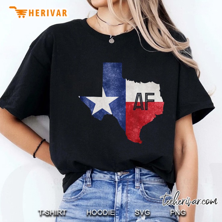 Texas Af Flag Shirt Hoodie