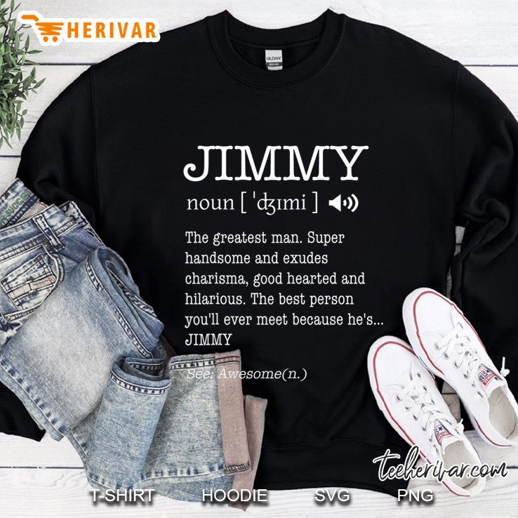 The Name Is Jimmy Funny Gift Adult Definition Men's Mugs