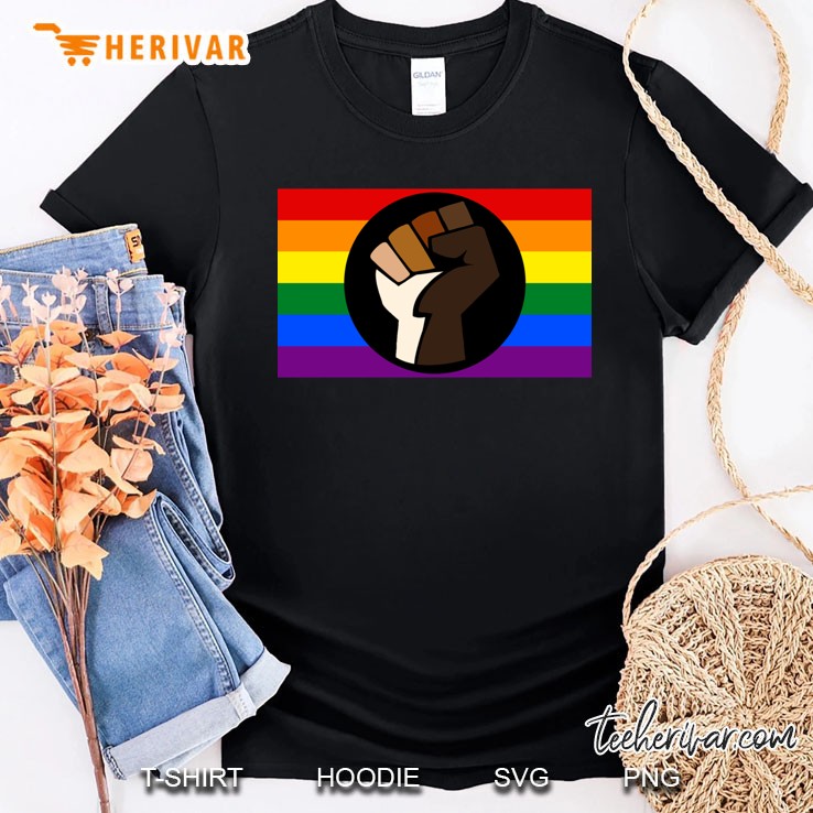 Intersectional Pride Flag Shirt