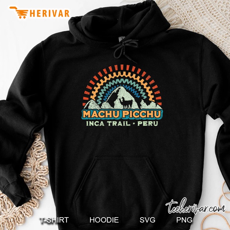 Machu Picchu Retro Inca - Peru Hoodie