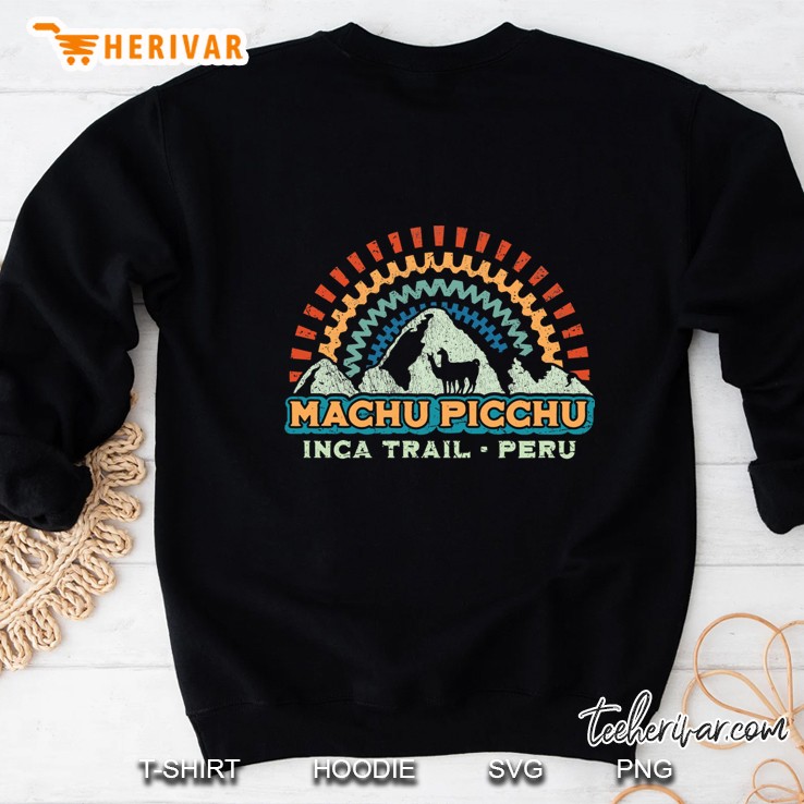 Machu Picchu Retro Inca - Peru Sweatshirt