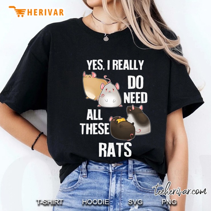 Need All These Rats Ladies Tee