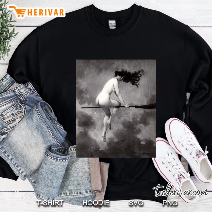 Pour Le Sabbat Witches - Departing For The Sabbath - Albert-Joseph Pénot Sweatshirt