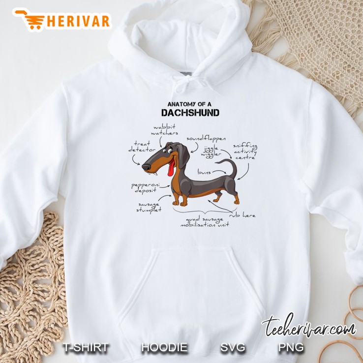 Anatomy Of A Dachshund - Funny Dog Mugs