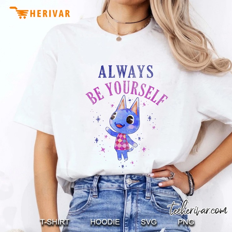 Animal Crossing Always Be Yourself Sparkle Graphic Hoodie