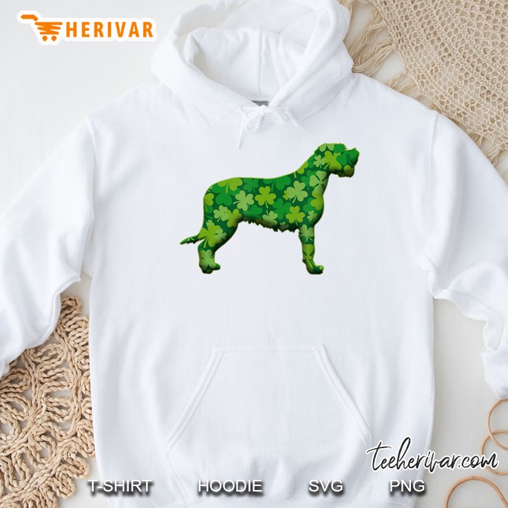 Irish Wolfhound Shamrock St Patricks Irish Hoodie