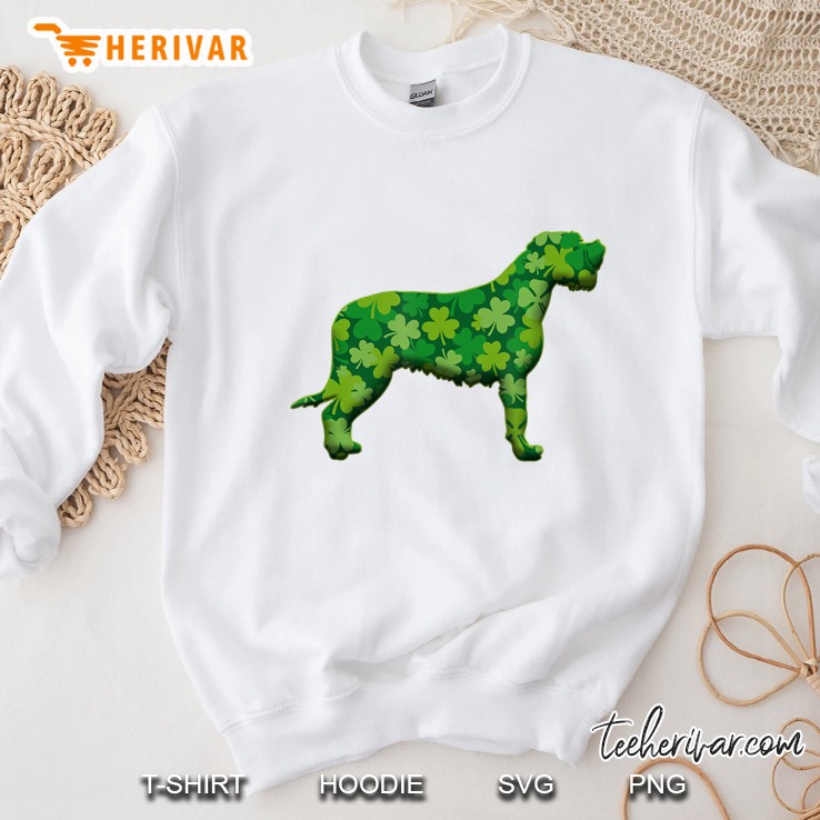 Irish Wolfhound Shamrock St Patricks Irish Sweatshirt