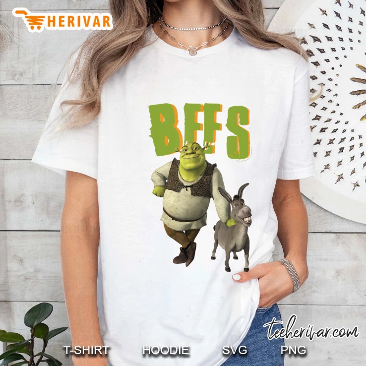 Shrek 2 And Donkey Bffs Hoodie