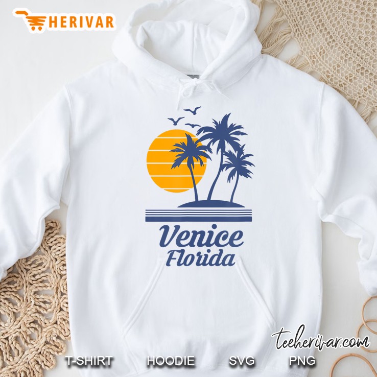 Venice Florida Fl Beach City State Tourist Vacation Souvenir Hoodie