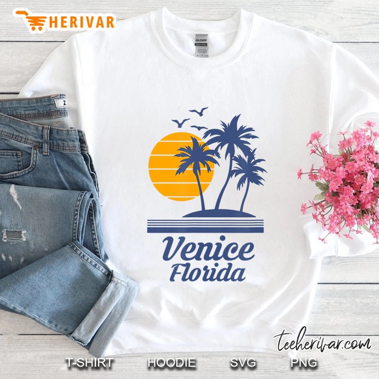 Venice Florida Fl Beach City State Tourist Vacation Souvenir Sweatshirt