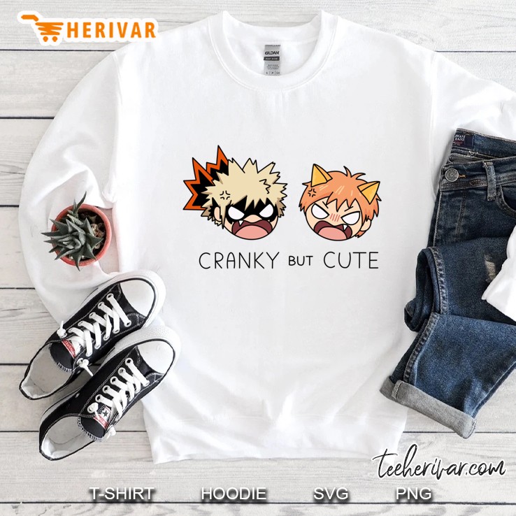 Cranky But Cute! ~ Kacchan & Kyo Classic Sweatshirt