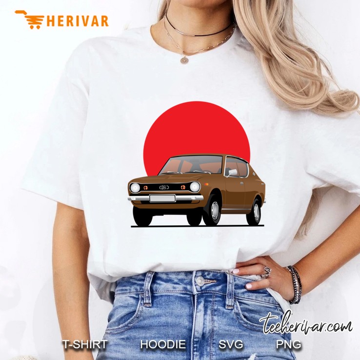 Datsun 100A - 1000 - Cherry Illustration Classic Ladies Tee