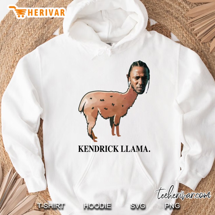 Kendrick Llama. (With Text) Hoodie