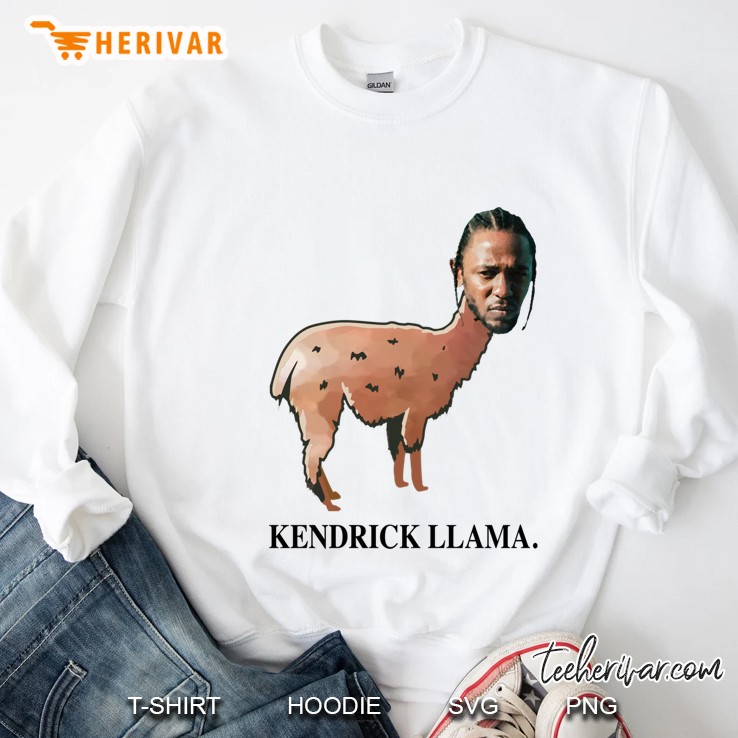 Kendrick Llama. (With Text) Sweatshirt