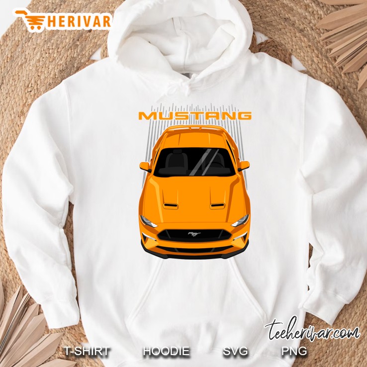 Mustang Gt 2018 To 2019 - Orange Mugs