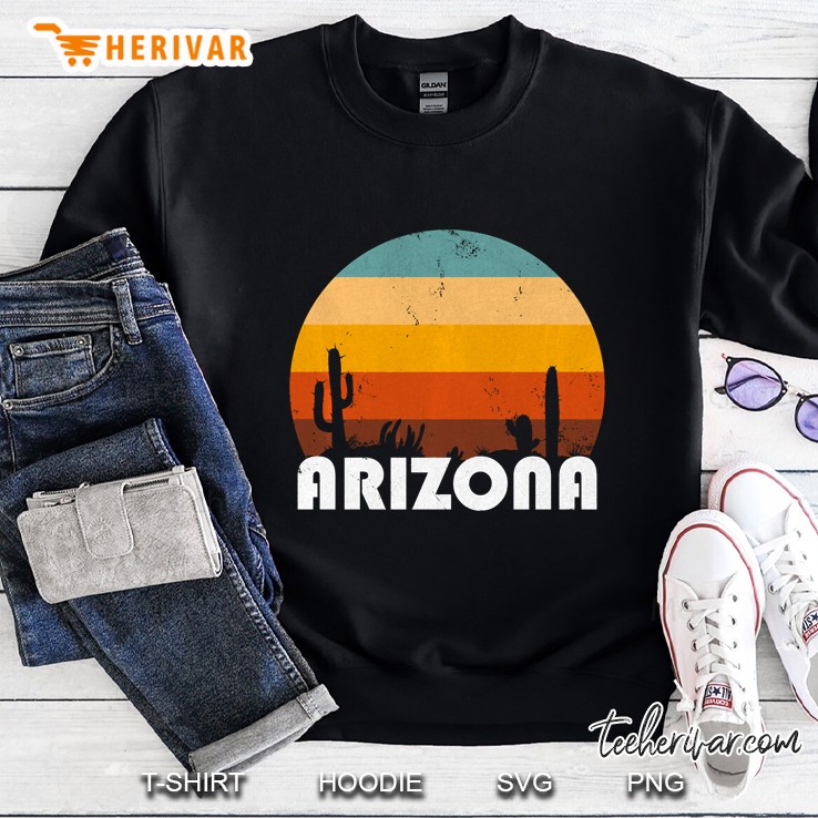 Arizona State Retro Vintage Pullover Sweatshirt