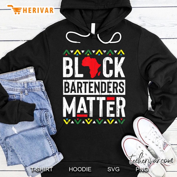 Black Month Bartenders Matter History African Women Gift Hoodie