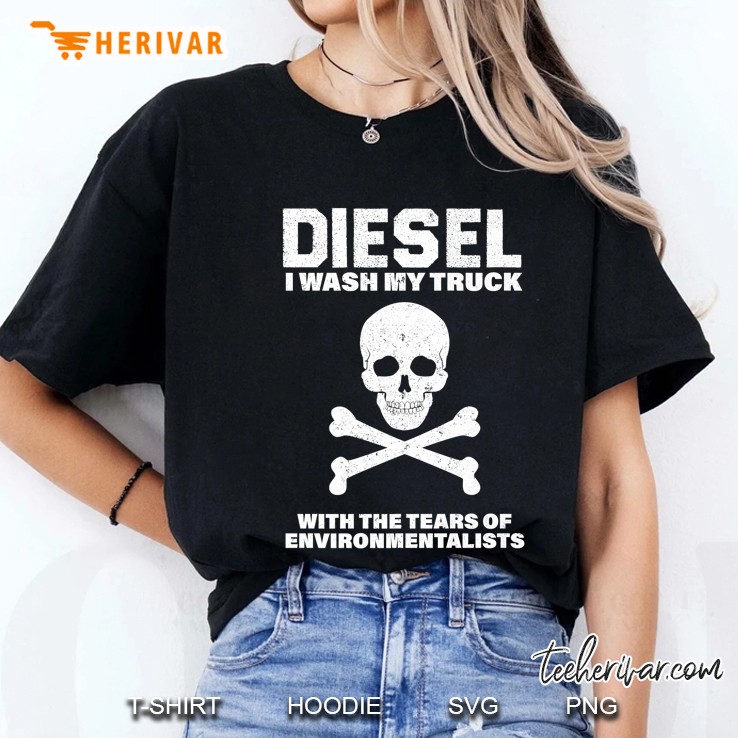 I Wash My Truck With The Tears Of Environmentalists Ladies Tee