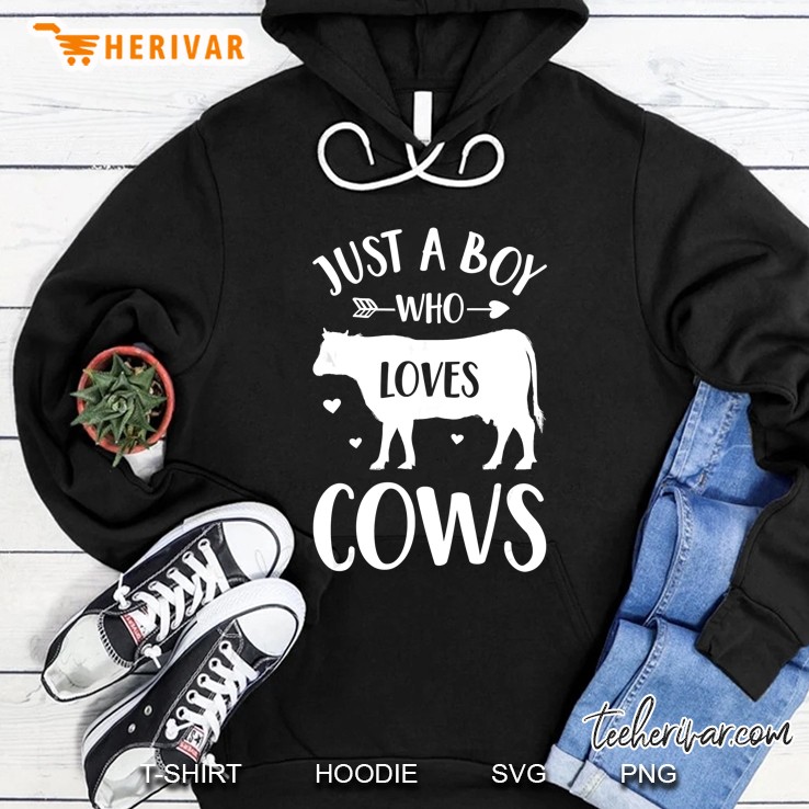 Just A Boy Who Loves Cows Gift For Cow Lover Mugs